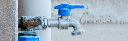 Frozen pipe